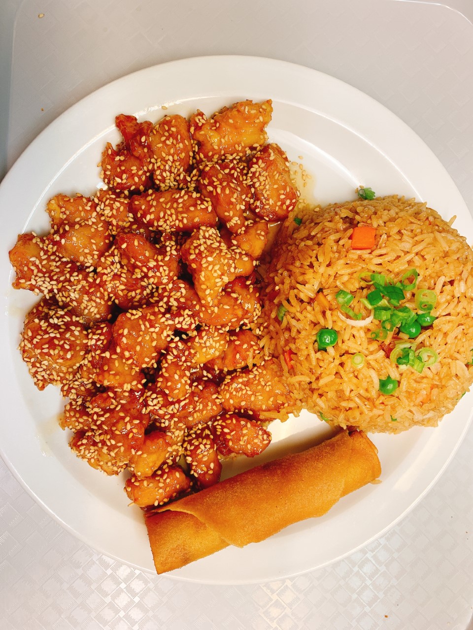 Sesame chicken combo